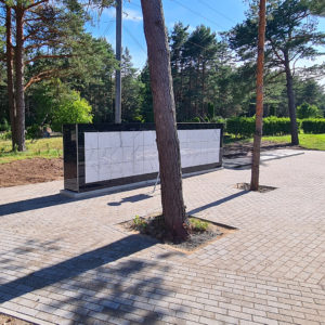 Pärnu – Estónsko – urnová stena MODU-AL