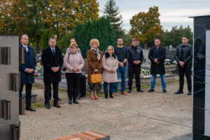 nové kolumbárium v meste senec