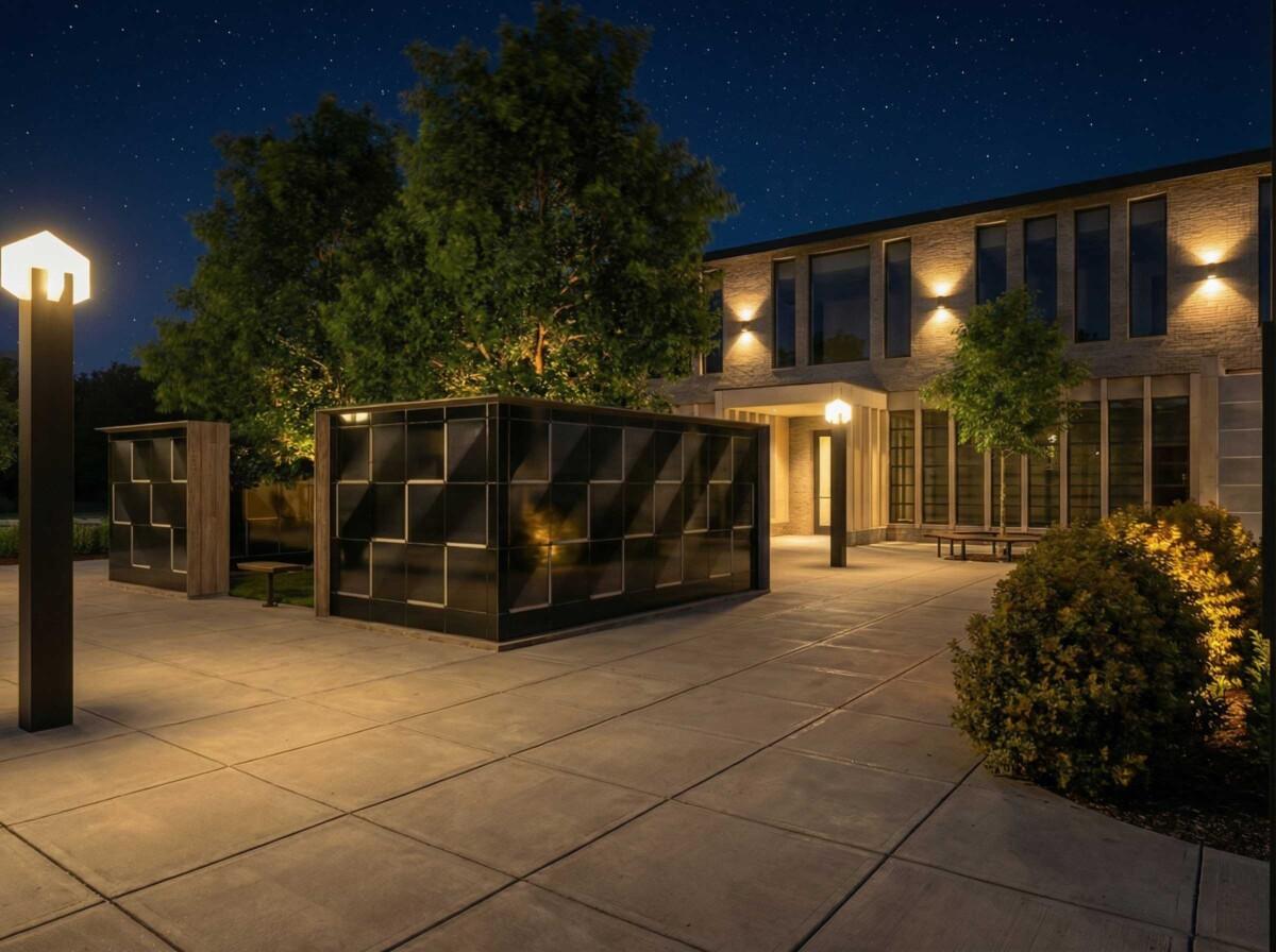 kolumbárium - urnová stena na hřbitově