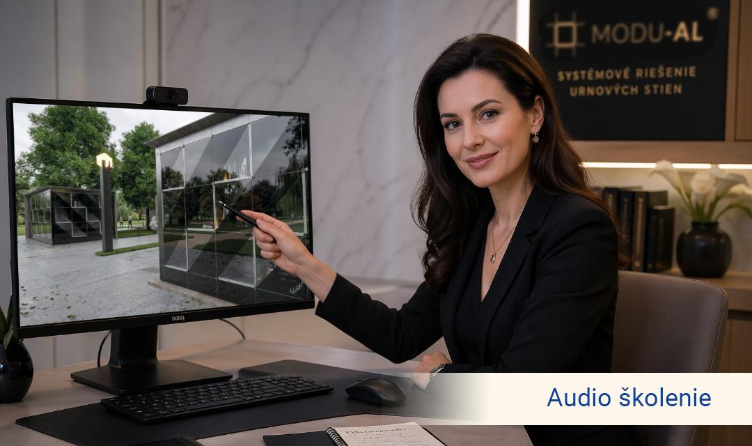 školiteľ - audio školenie kolumbárium webinár