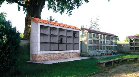 urnový cintorín, vizualizácia urnového cintorína, urnové hroby, kolumbárium, urnová stena, rozšírenie cintorína, moderný urnový háj