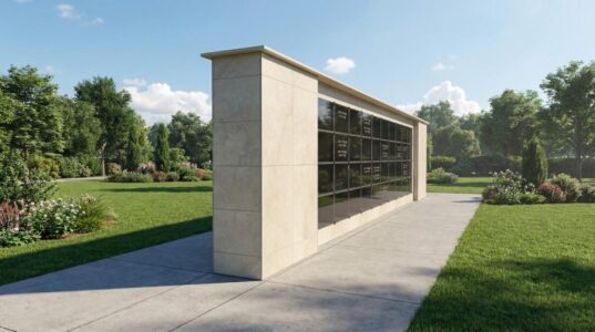 Modulární kolumbárium – řešení urnových stěn pro obce